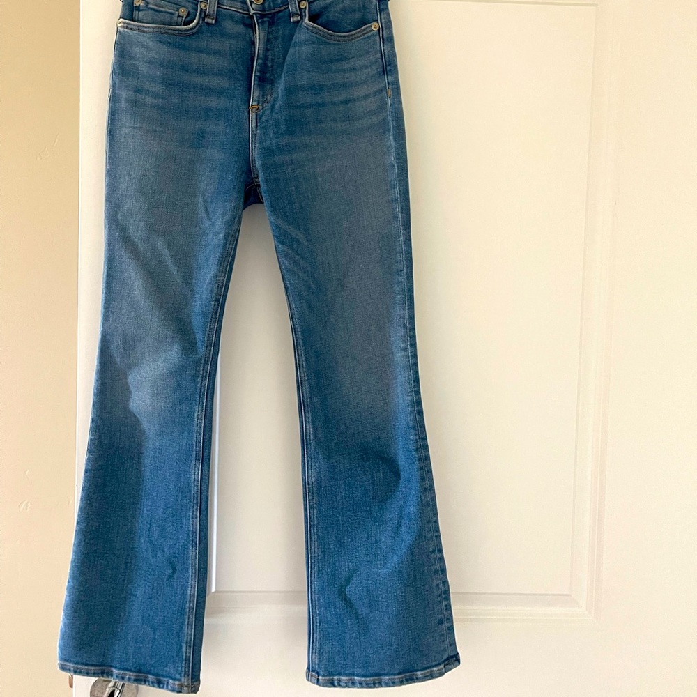 Rag & Bone - Size 25 Nina High Rise Ankle Flair denim